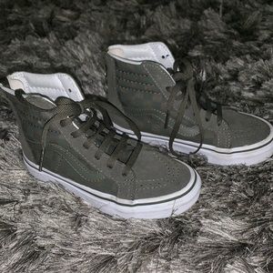 Vans Shoes | Checkered Olive Green Vans Shoes